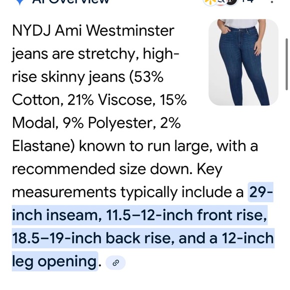 NYDJ Ami Westminster Skinny jeans - Picture 5 of 5